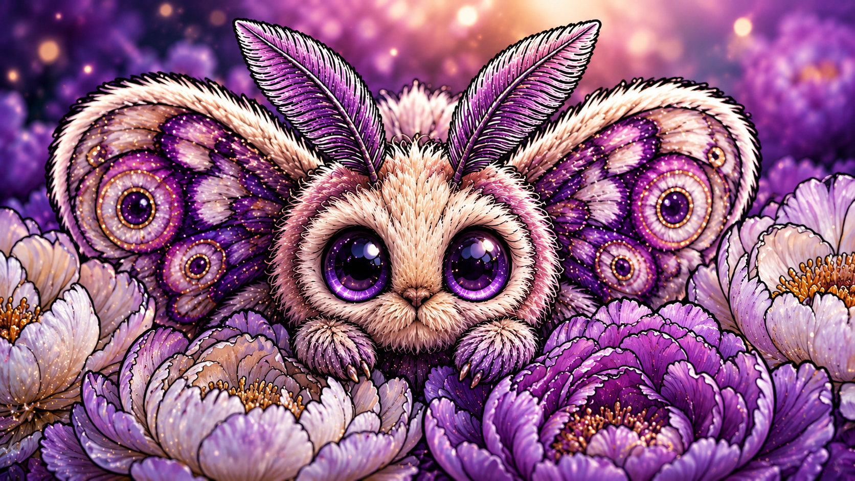 Diamond Painting  „Violetta“