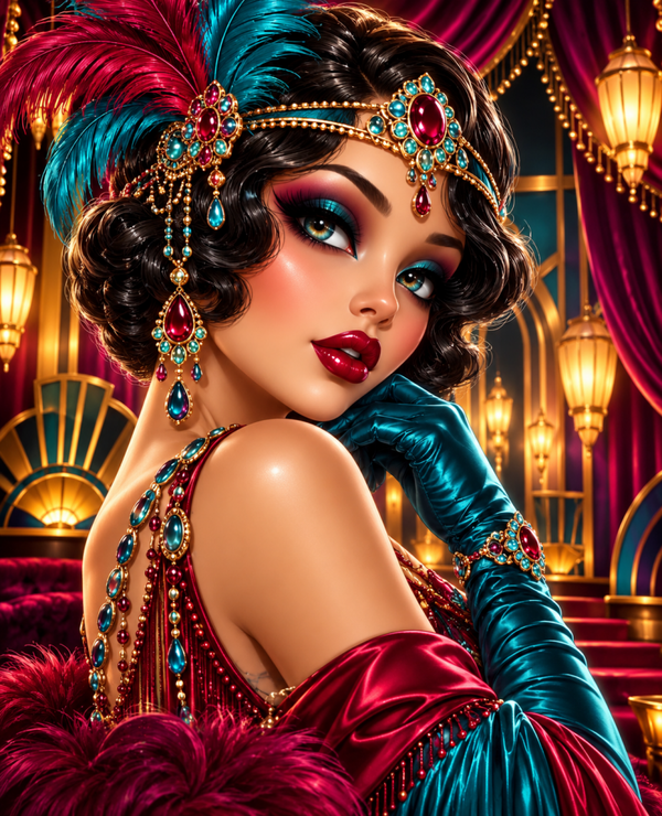 Diamond Painting"Showgirl" 60x75 cm