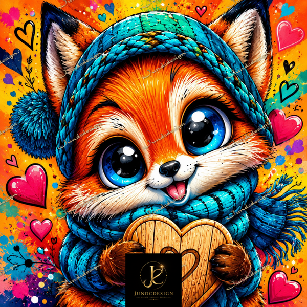 Diamond Painting „Foxy Love“
