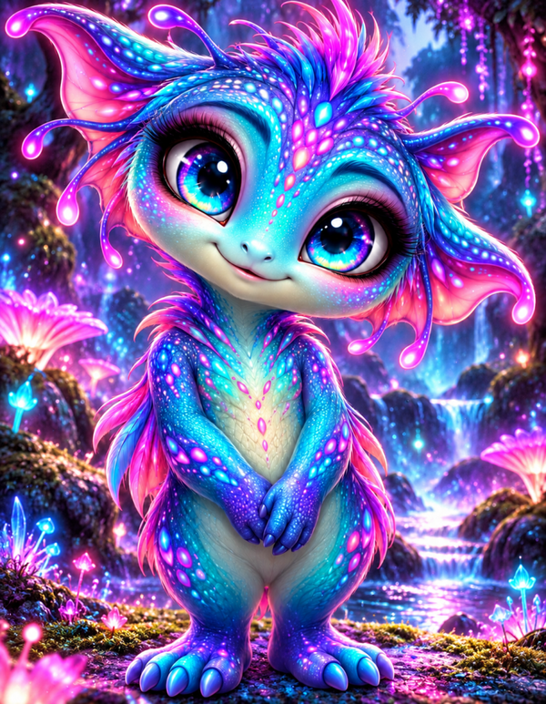 Diamond Painting“Süßes Alien“ 60x77 cm