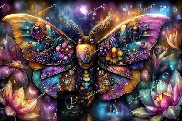 Diamond Painting „Mystara“ xxl Edition Created byManuVany A.i