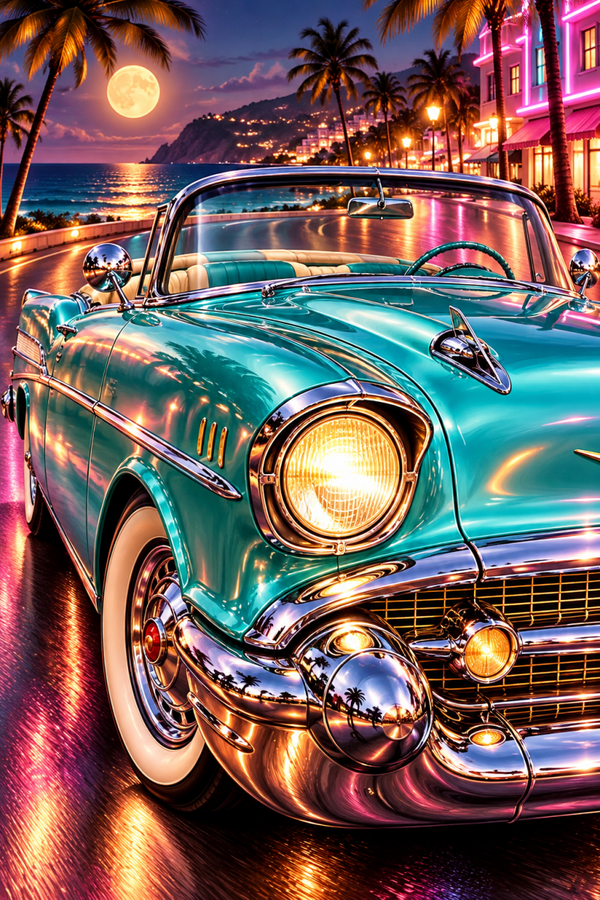 Diamond Painting"Oldtimer" 60x90 cm