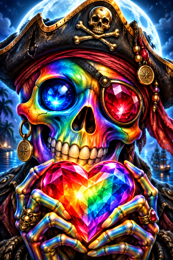 Diamond Painting“Captain Rainbow“