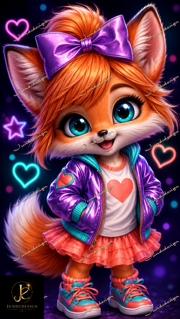Diamond Painting „Glamour Foxy“