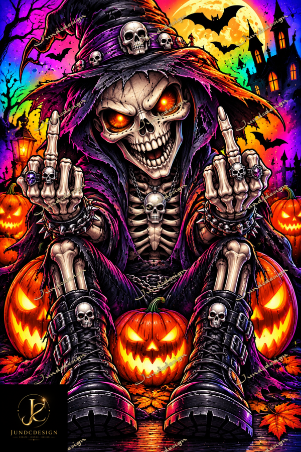 Diamond Painting“ Wizard Skull“