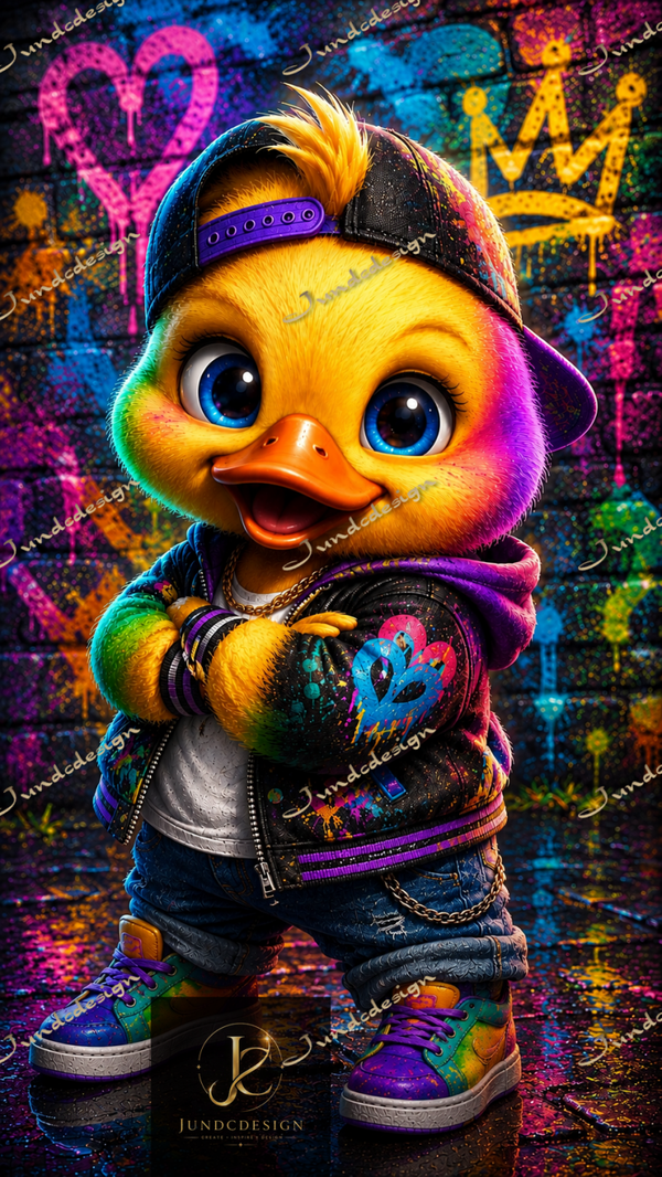 Diamond Painting „Quackstar“