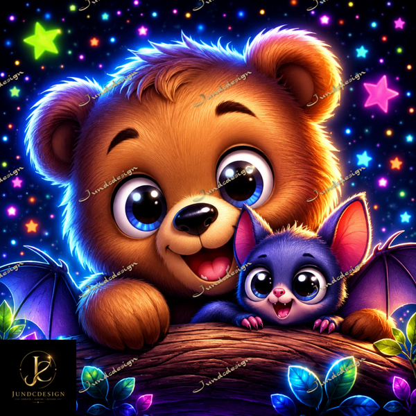 Diamond Painting „Starry Friends“