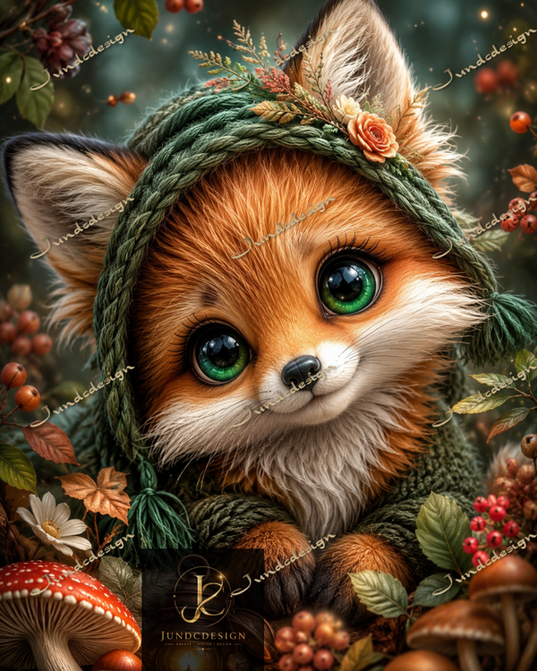 Diamond Painting „Herbstfuchs“