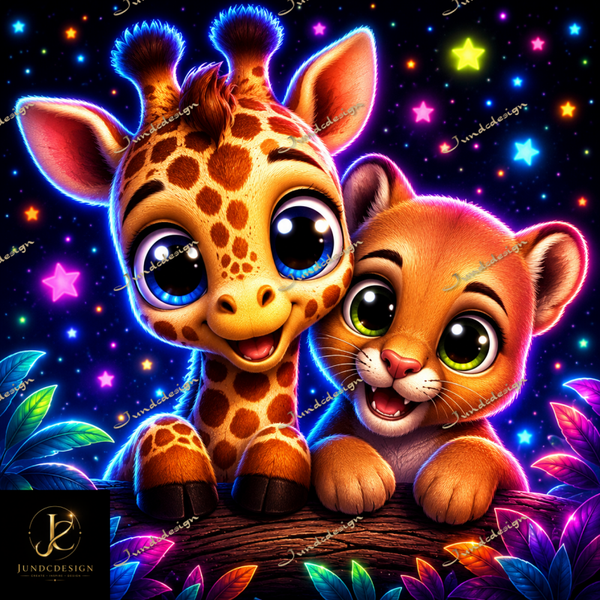 Diamond Painting „Sternenfreunde“
