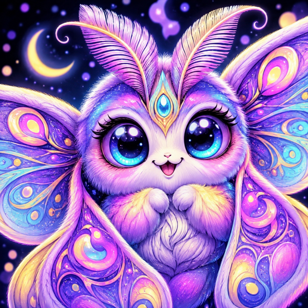 Diamond Painting „Moonlight Hug“