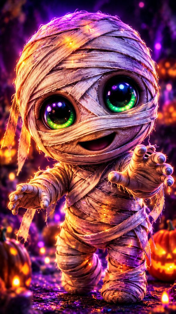 Diamond Painting „Boo Bandage“
