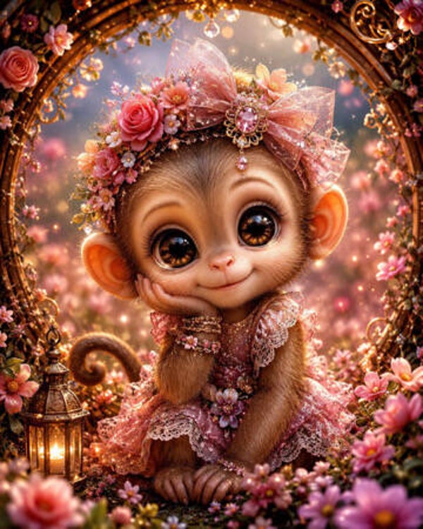 Diamond Painting „Rosentraum“