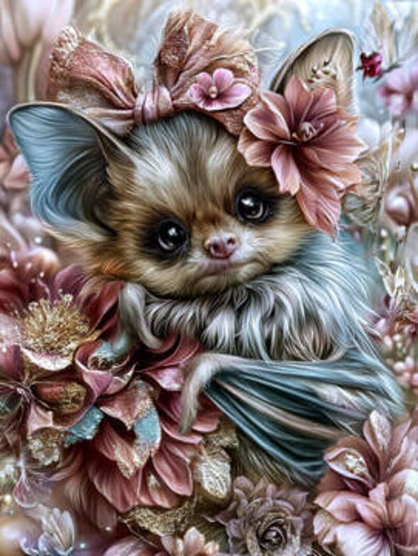 Diamond Painting „Misty Mondfalter“ Created by ManuVany A.i