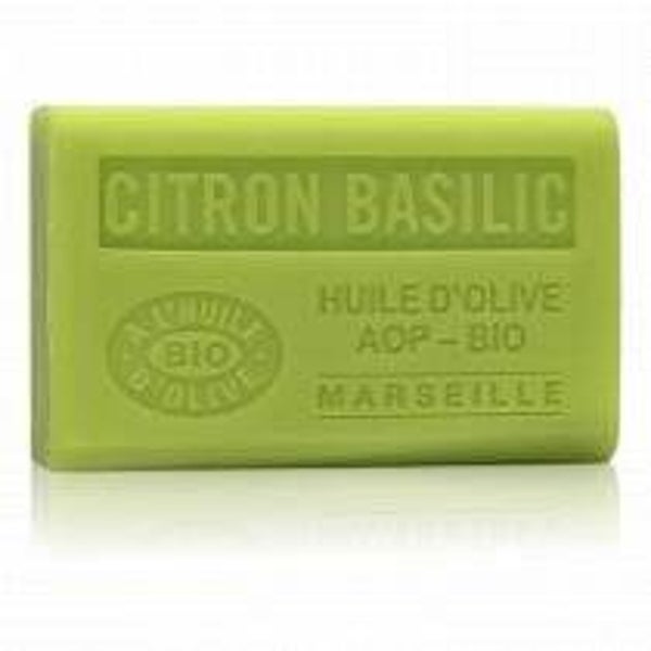 Savon de marseille 'citron basilic'