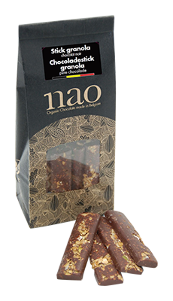 Nao: granola stick zwart
