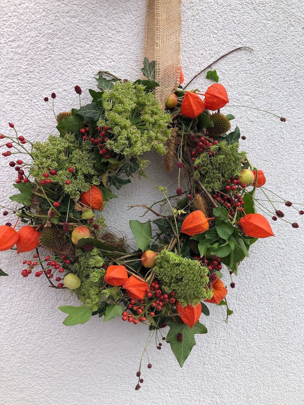 Doe-het-zelf box: wilde herfstkrans