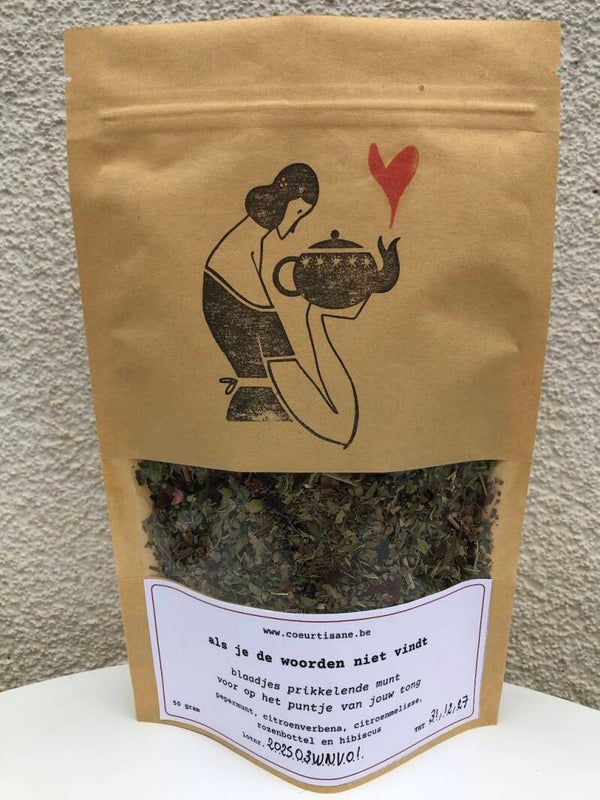 Losse thee 'als je de woorden niet vindt'