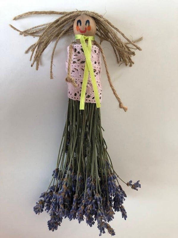 Workshop kids: 15u: lavendelpopjes