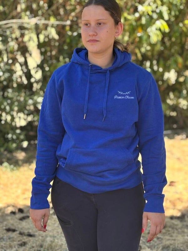 SWEAT BLEU " PASSION CHASSE "