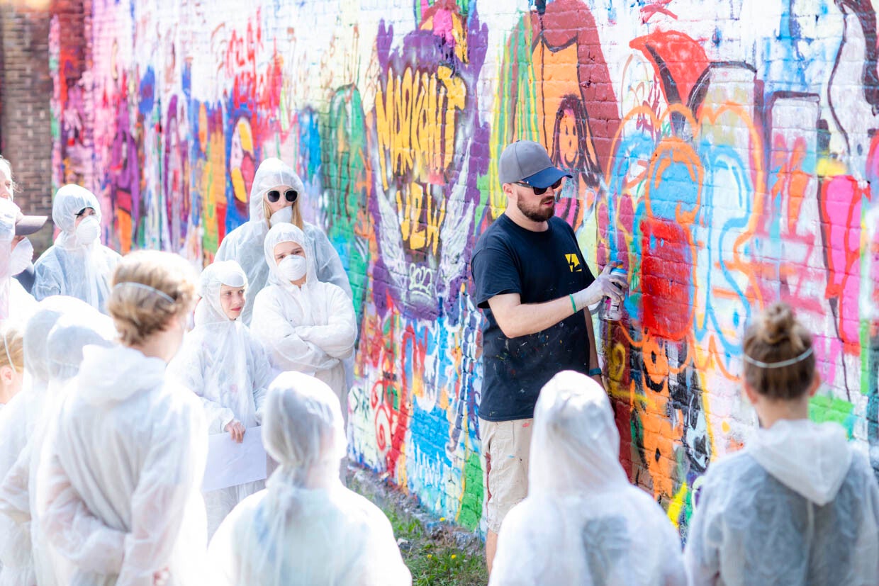 Graffiti workshop 19/08, 26/08 & 02/09