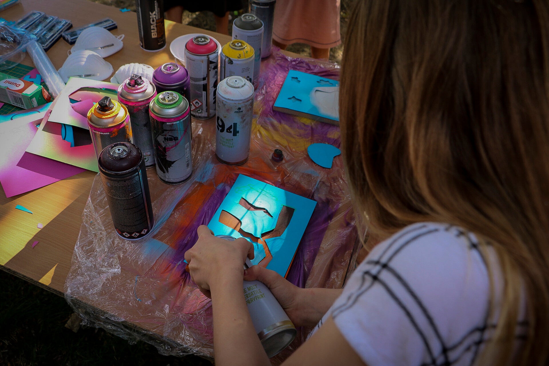 Stencil workshops (20/08, 27/08 & 03/09)