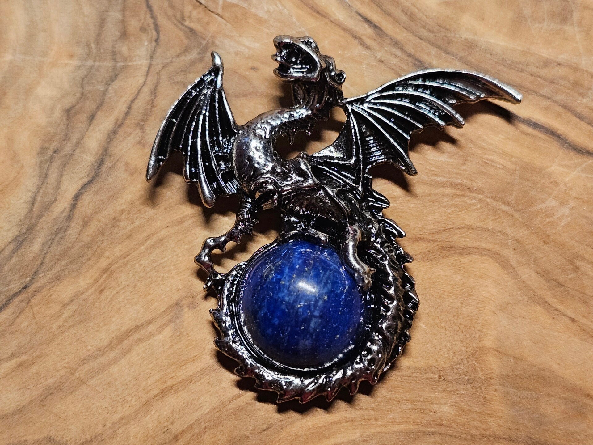 Lapis Lazuli hanger draakje