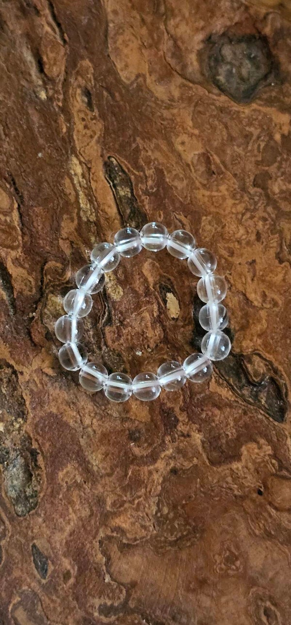 Ring bergkristal elastisch