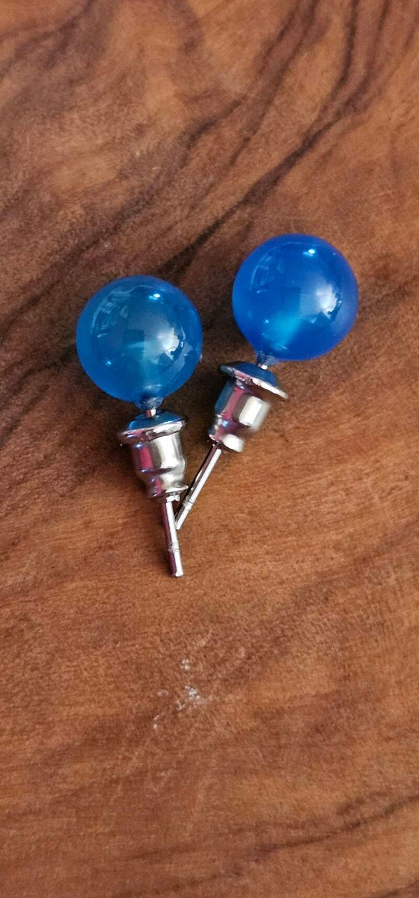 Agaat Blauwe oorstekers
