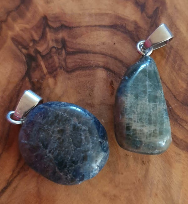 Edelsteenhanger Calciet groen