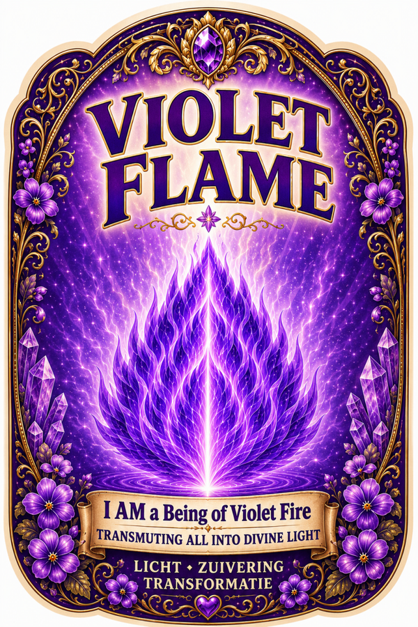 Noveenkaars Violet flame