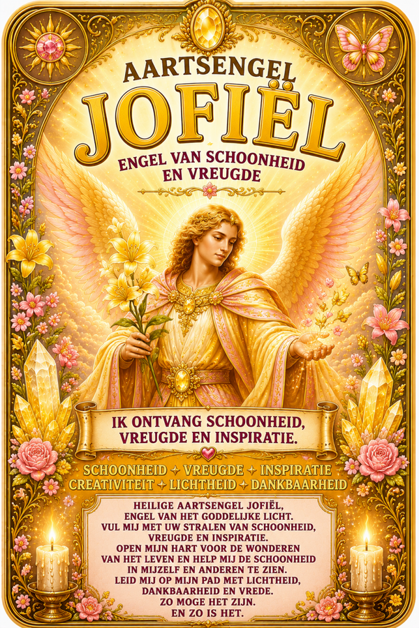 Noveenkaars Aartsengel Jofiël
