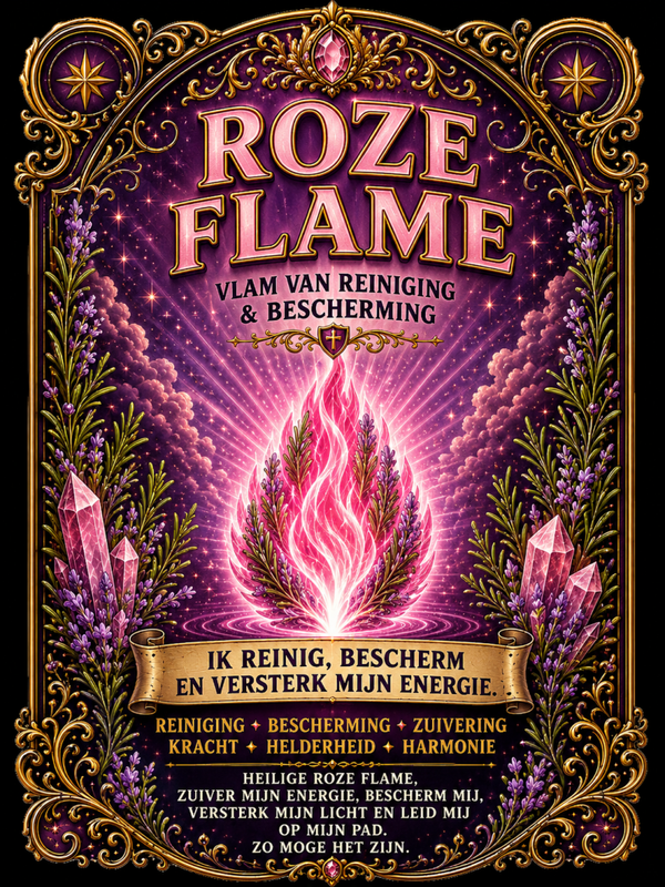 Noveenkaars Roze Flame