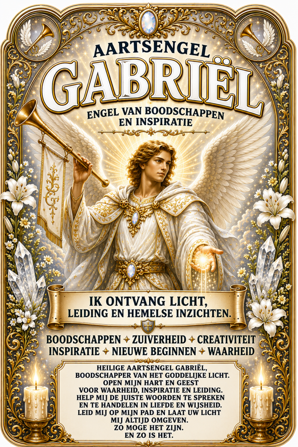 Noveenkaars Aartsengel Gabriël