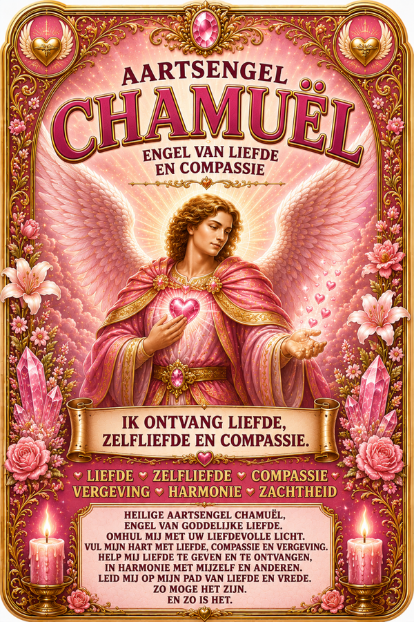 Noveenkaars Aartsengel Chamuel