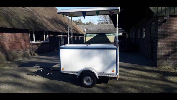 IJskar aanhangwagen IJscowagen met koelplaten te huur