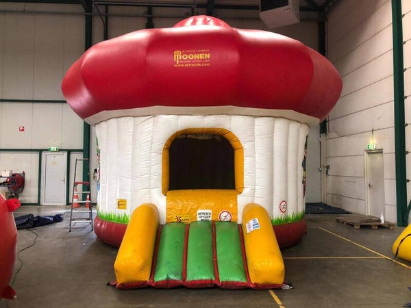 Springkussen paddenstoel te huur of te koop