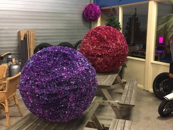 Kerstballen groot formaat