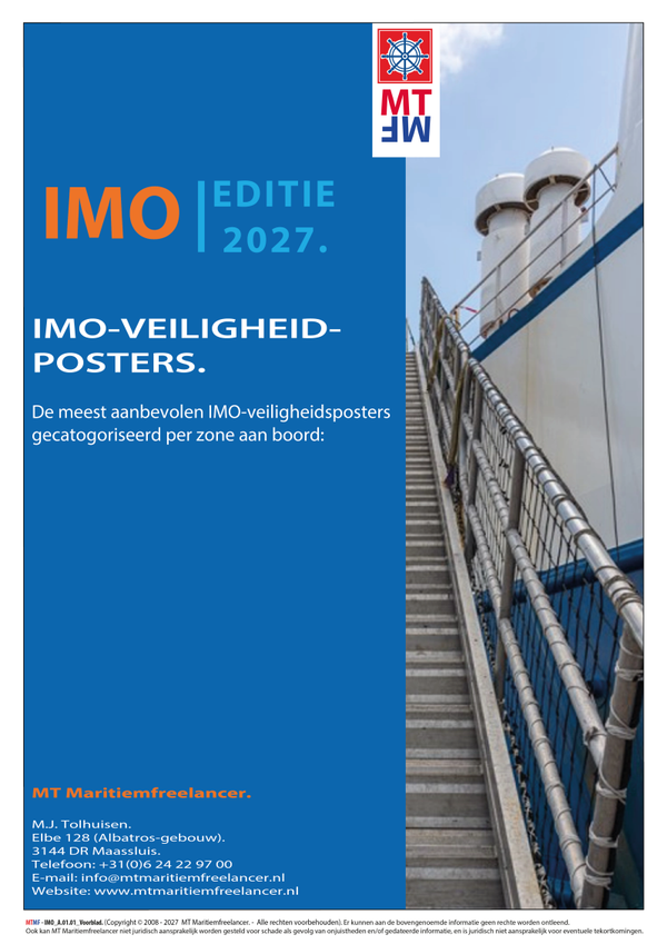 IMO Veiligheids posters.
