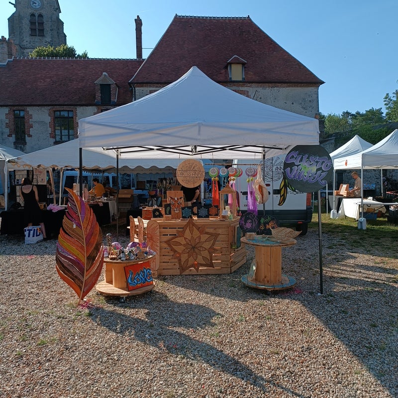 Stand marché lartisanne Dourdan