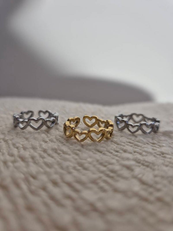 Bague coeur 🤍