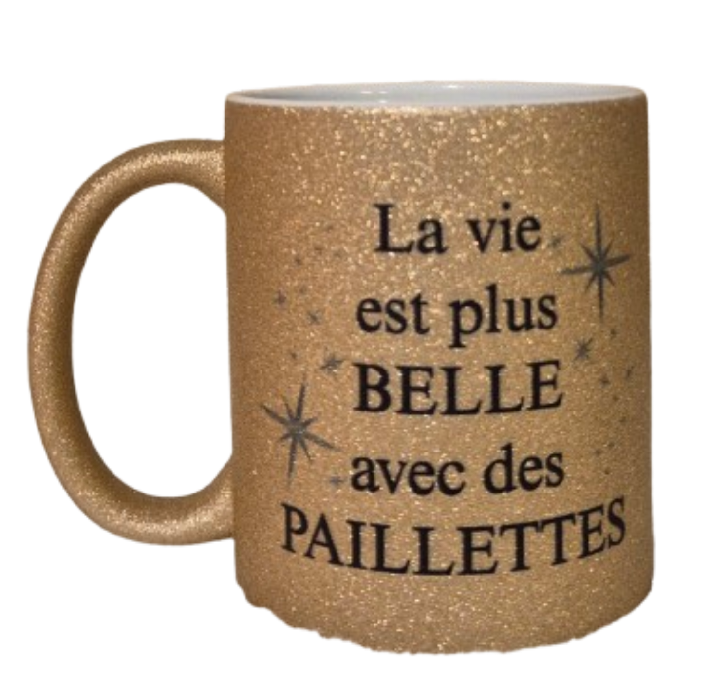 Mug à paillettes