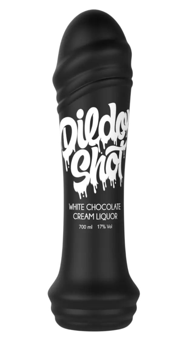 Doos 6 fles Dildoshot Black Edition 70 cl 17% Vol € 13,50 per stuk.