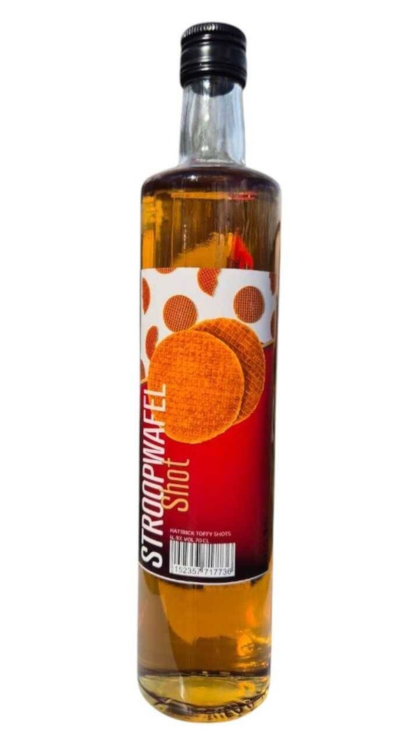 3 fles 70 cl Stroopwafel Shot 14,9% Vol. € 11,- per stuk.