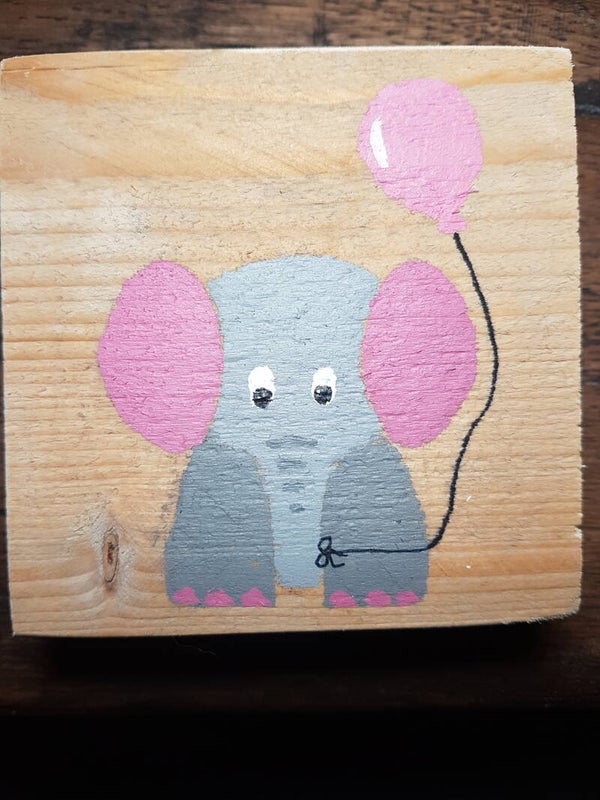 Olifant roze