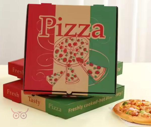 Pizzadozen 24 x 24 x 4 cm | 100 stuks