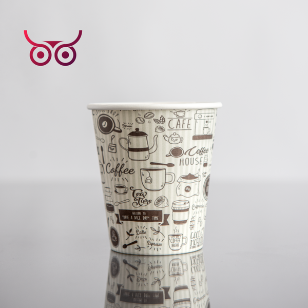 koffiebeker met bedrukking  -(7oz) | 1000 stuks (Premium Quality)