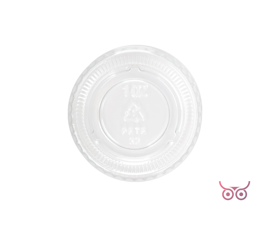 Deksel voor Sausbakje 1oz | 2000 stuks