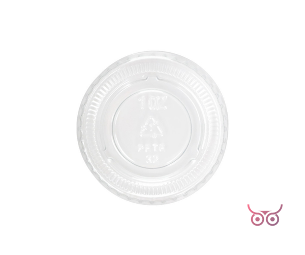 Deksel voor Sausbakje 4oz | 2000 stuks