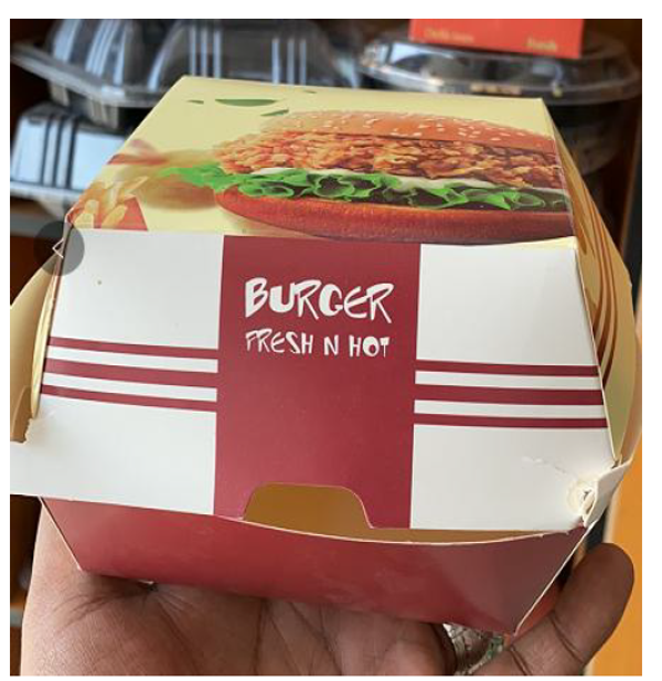 Hamburgerdoos 105 x 105 x 85 mm | 500 Stuks.