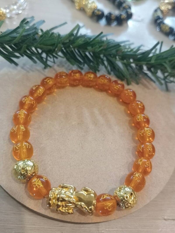 Bracelet pixiu porte bonheur